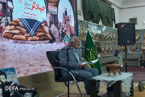 جهادگران استان سمنان در دوران دفاع مقدس برگ‌های زرینی از رشادت و فداکاری را به ثبت رساندند