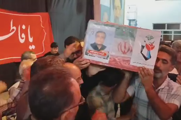 وداع با جانباز ۷۰ درصد در مازندران+ فیلم