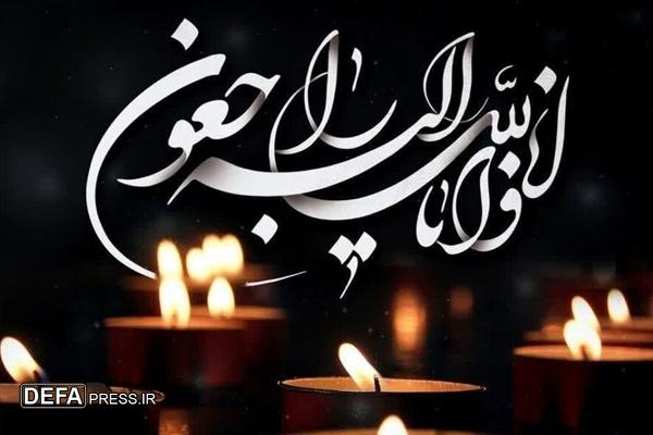 مادر شهید «صفی‌الله ناصرترابی» به فرزند شهیدش پیوست