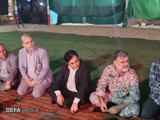 بازدید فرماندار نظرآباد از محل برگزاری اجلاسیه شهدای این شهرستان