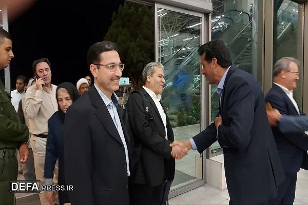 تجدید میثاق معاون وزارت جهاد کشاورزی با آرمان شهدا در گلزار شهدای بین‌المللی+تصاویر