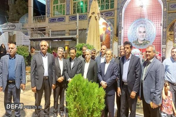 تجدید میثاق معاون وزارت جهاد کشاورزی با آرمان شهدا در گلزار شهدای بین‌المللی+تصاویر