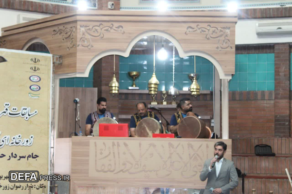 افتتاحیه مسابقات زورخانه‌ای کارگران کشور در کرمان+تصاویر