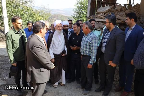 دیدار نماینده ولی فقیه در مازندران با جانباز ۵۰ درصد گلوگاه+ تصاویر