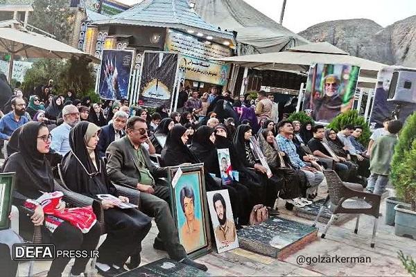 حضور پدر شهیده سلطانی‌نژاد در جشن تولد شهدای تابستان+تصاویر
