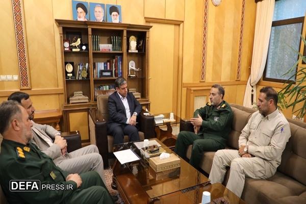 سردار زهرایی: ۱۳ مدرسه توسط بسیج سازندگی در اردبیل احداث شده است