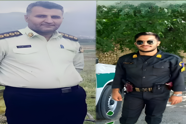 فوت ۲ مامور فراجا در حادثه رانندگی یاسوج