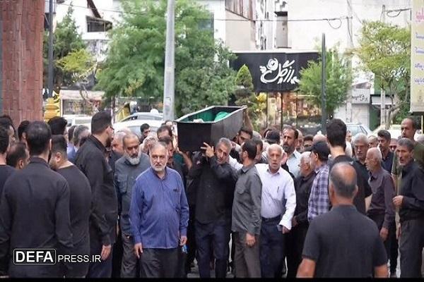 پدر شهید «حیدری» به فرزند شهیدش پیوست