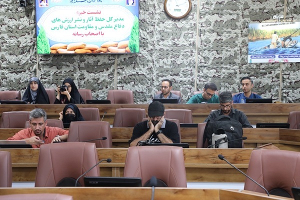 تصاویر/نشست خبری سردار «کوشکی» به مناسبت هفته دفاع مقدس