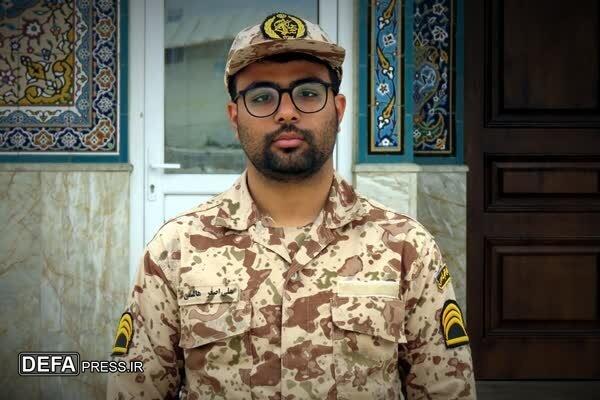 سرباز کنگانی رتبه برتر مسابقات قرآنی استان را کسب کرد