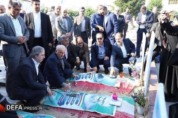 تجدید بیعت مسئولان مازندران با آرمان‌های شهدا در آغاز هفته دولت