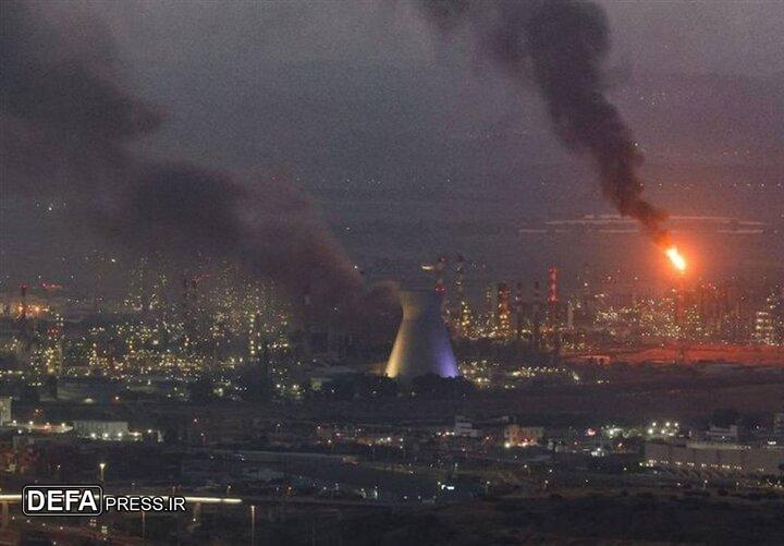 ضربه ۲۰۰ میلیون دلاری به پالایشگاه حیفا