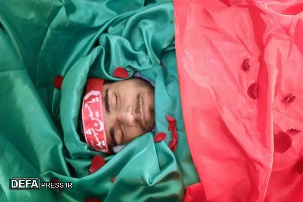 وداع باشکوه بم با سرباز شهید «هادی رویاهی»+تصاویر