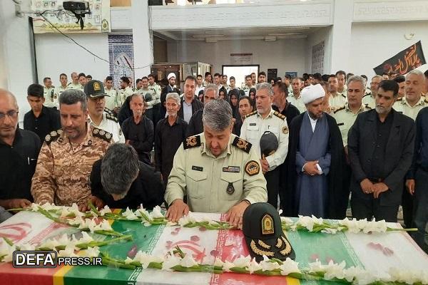 وداع باشکوه بم با سرباز شهید «هادی رویاهی»+تصاویر