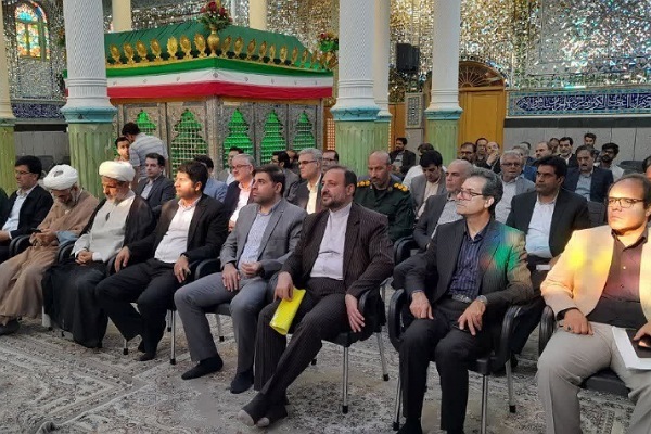 تصاویر/ برگزاری یادواره شهدای خدمت در نهاوند