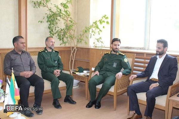 دیدار مدیرکل حفظ آثار و نشر ارزش‌های دفاع مقدس با مدیرکل جدید راه و شهرسازی استان