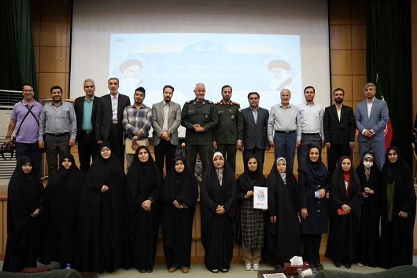 تصاویر/ برگزاری نشست خبری هفته دفاع مقدس در همدان