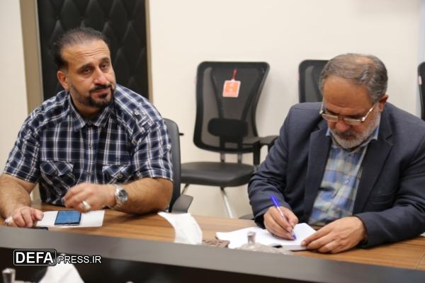 نشست خبری مدیرکل حفظ آثار دفاع مقدس و مقاومت استان قزوین+ تصاویر