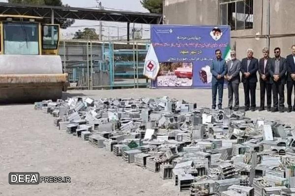 امحای ۱۶۰۰ دستگاه غیرمجاز استخراج رمزارز در مشهد
