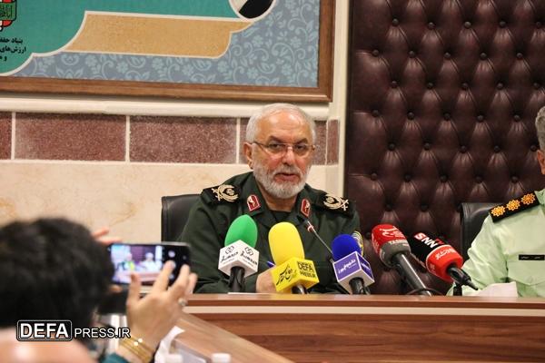 نشست خبری با اصحاب رسانه به مناسبت هفته دفاع مقدس