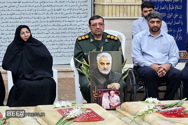 آئین عطرافشانی یادمان شهدای گمنام موزه دفاع مقدس و مقاومت مازندران