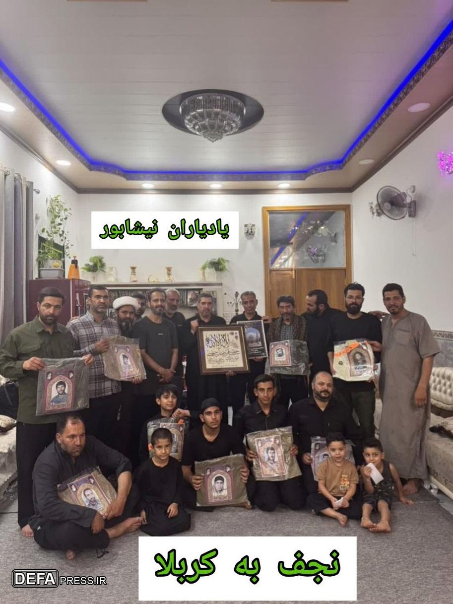 زیارت نیابتی برای ۱۱۳ شهید در سفر کربلا+ تصاویر