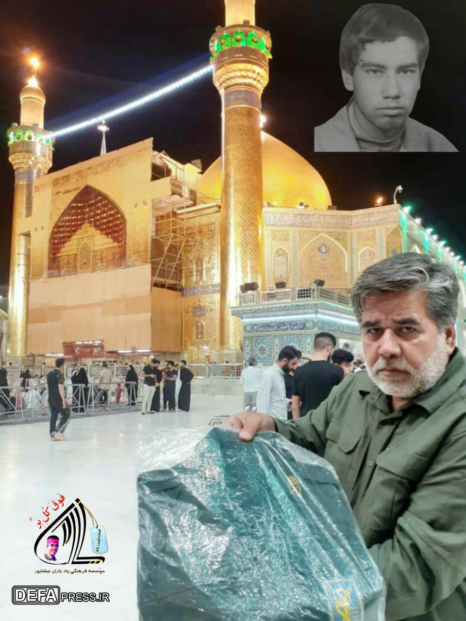 زیارت نیابتی برای ۱۱۳ شهید در سفر کربلا+ تصاویر