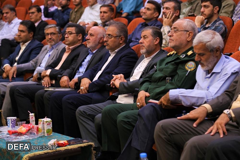تحلیل دکتر خوش‌چشم از ابعاد جنگ ۱۲ روزه در همایش فرهنگی اراک