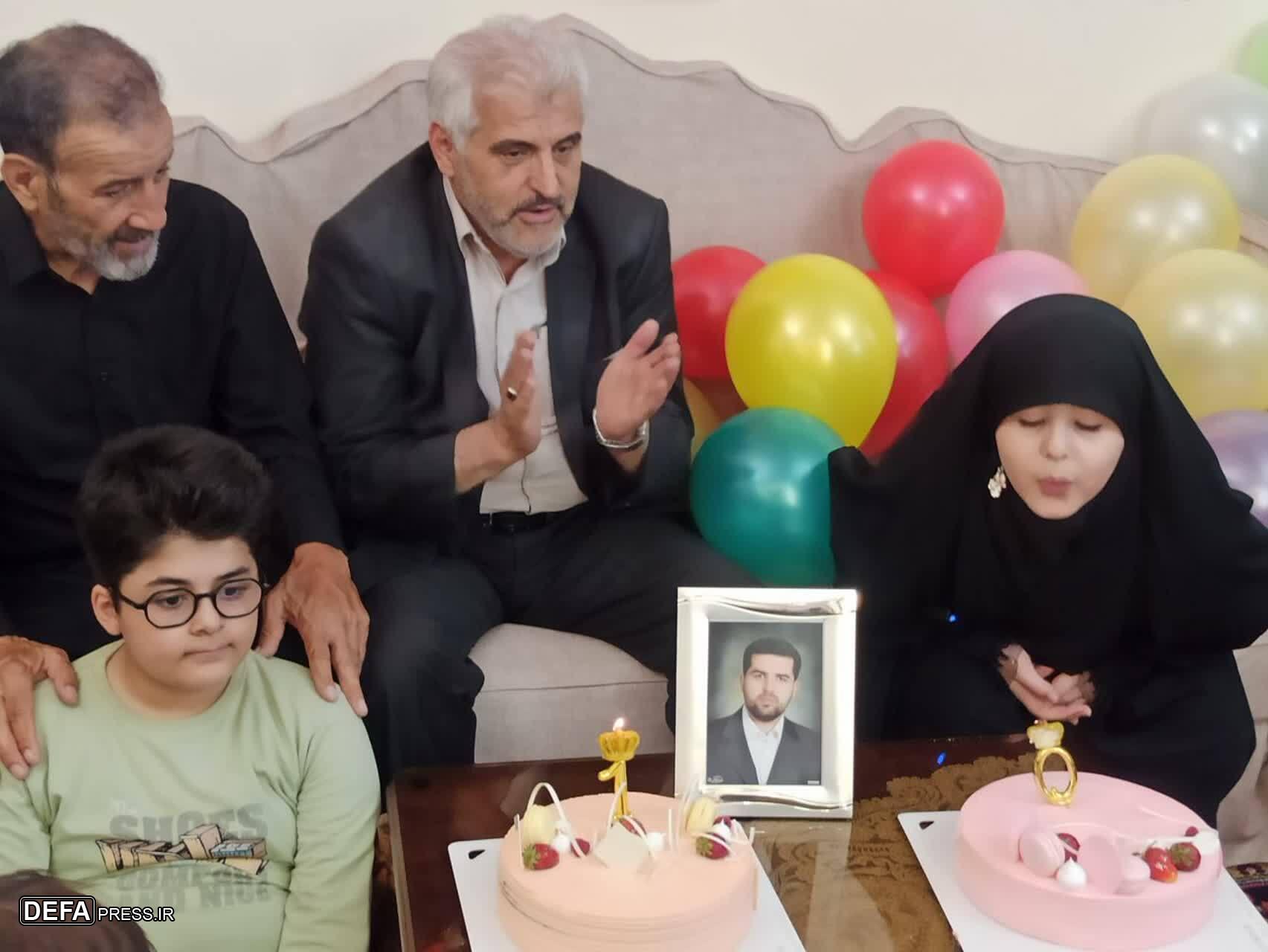 جشن تولدی متفاوت در امتدار شجاعت پدر / قصه فاطمه و خانه ای که بوی قهرمانی می دهد
