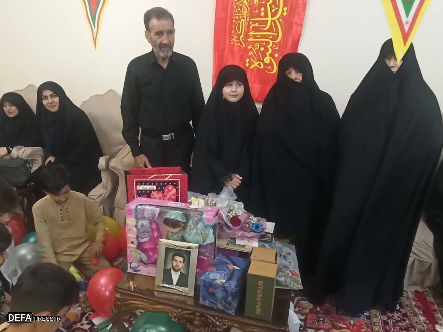 جشن تولدی متفاوت در امتدار شجاعت پدر / قصه فاطمه و خانه ای که بوی قهرمانی می دهد