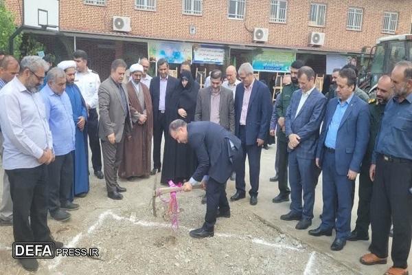 کلنگ احداث یادمان شهید گمنام بابل به زمین زده شد