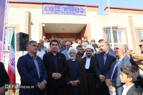 با حضور معاون رئیس‌جمهور مدرسه ۶ کلاسه روستای کرجو سنندج افتتاح شد