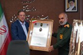 دیدار فرمانده قرارگاه حمزه سیدالشهدا با استاندار آذربایجان غربی