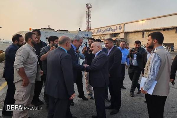 وزیر اقتصادی و دارایی وارد خوزستان شد