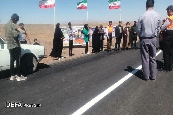 بهره‌برداری از دو پروژه آسفالت روستایی با بیش از ۲۲ میلیارد تومان اعتبار در فریمان