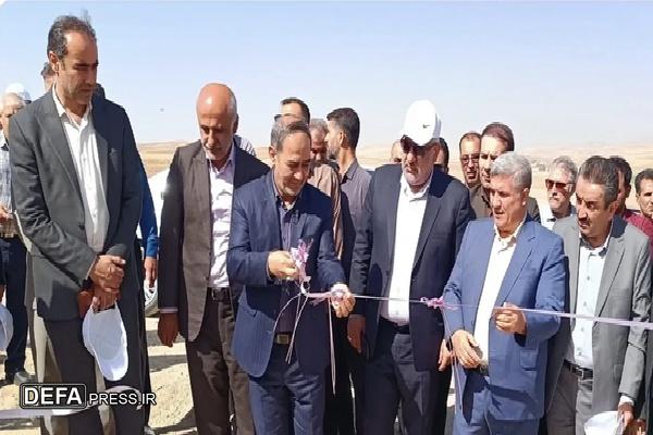 به مناسبت هفته‌دولت سیلوی ۱۵ هزار تُنی و گلخانه مدرن در بیجار افتتاح شد
