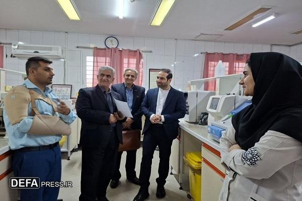 تجهیزات پیشرفته پزشکی ارتش به بیمارستان گرمسار اهدا شد