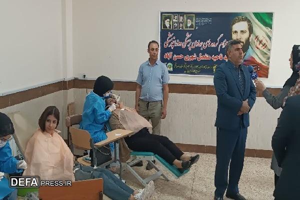 پزشکان و دندان‌پزشکان جهادی در مناطق کم‌برخوردار کردستان خدمات رایگان ارائه کردند