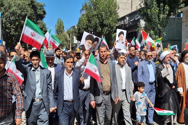 فیلم/ راهپیمایی جمعه‌های خشم با طنین مرگ بر آمریکا و اسرائیل