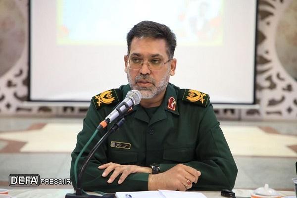 فرمانده سپاه الغدیر یزد: رسانه‌ها سربازان جبهه روایت‌ها هستند