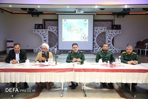 فرمانده سپاه الغدیر یزد: رسانه‌ها سربازان جبهه روایت‌ها هستند
