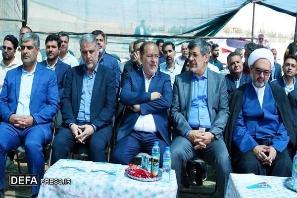  افتتاح مخزن ۵ هزار مترمکعبی آب در مهریز برای تأمین پایدار آب ۱۱ هزار نفر