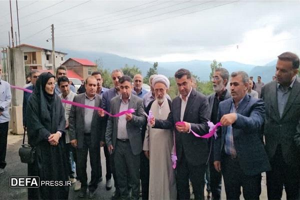 افتتاح طرح هادی روستای پوروا با اعتبار ۴ میلیارد تومان
