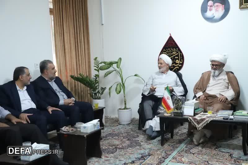 پیگیری حل مشکلات جامعه ایثارگری شهر پردیسان قم