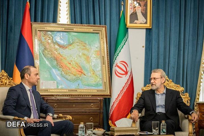 لاریجانی: ایران با هرگونه تغییر ژئوپولیتیک منطقه مخالف است