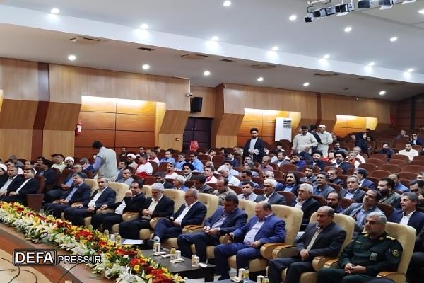 مراسم بزرگداشت شهدای دولت در یاسوج برگزار شد