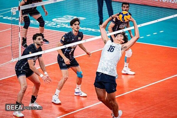 صعود تیم والیبال جوانان ایران به فینال قهرمانی جهان با غلبه بر آمریکا
