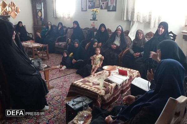 مادران و خواهران شهدا در خانه شهید برهانی گرد هم آمدند