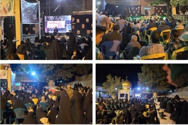 یادواره شهدای روستای عبدل‌آباد در کرمان برگزار شد