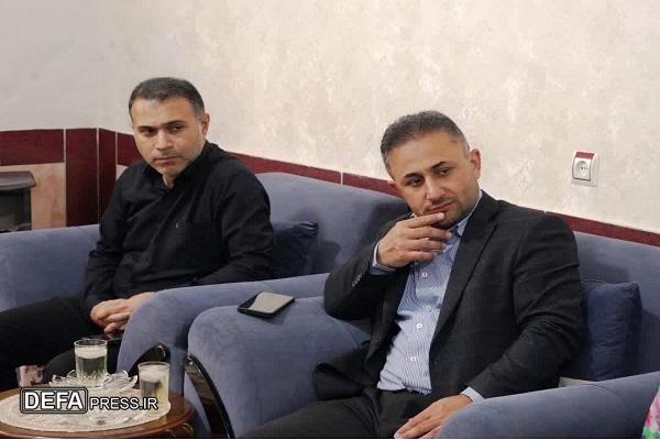 دیدار  مدیرکل بنادر و دریانوردی امیرآباد با خانواده شهید+ تصاویر